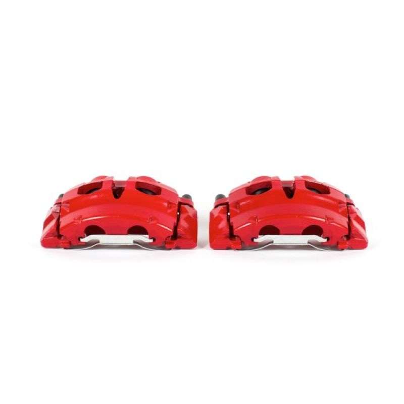Power Stop 07-09 Ford Expedition Front Red Calipers w/Brackets – Pair