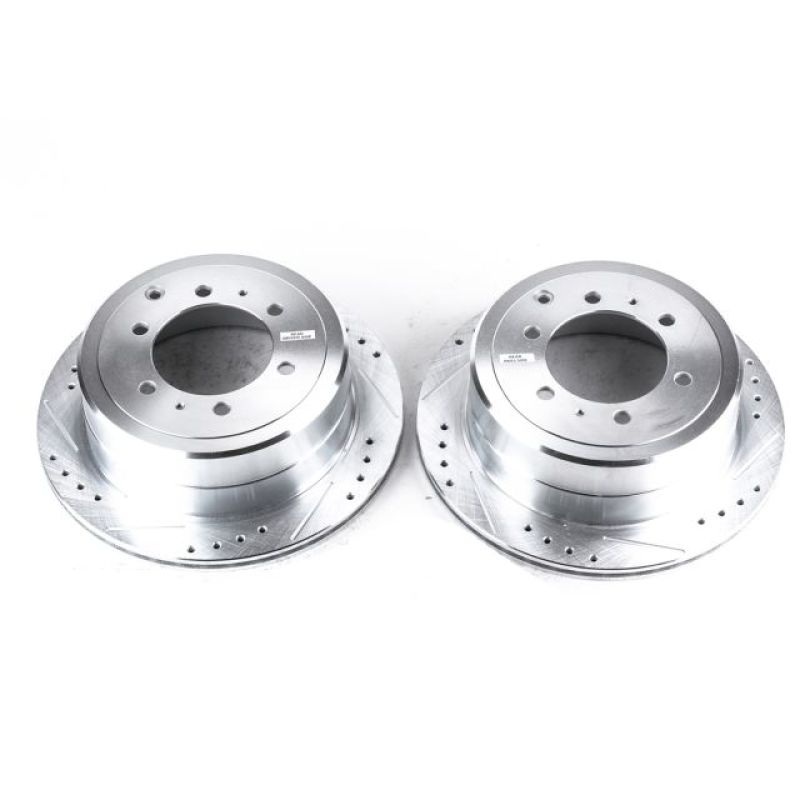 Power Stop 96-97 Lexus LX450 Rear Evolution Drilled & Slotted Rotors – Pair