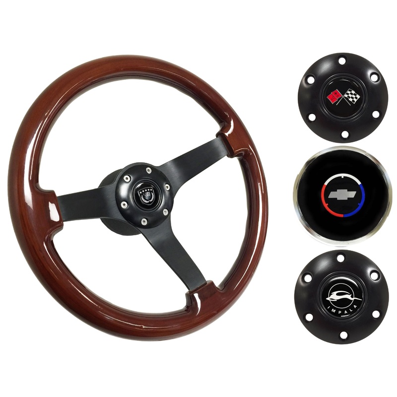 1955-68 Impala Steering Wheel Kit | Mahogany Wood |  ST3127