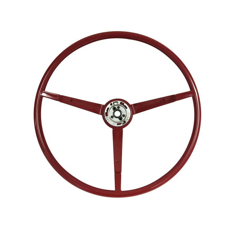 1965 Ford Reproduction Red Steering Wheel | ST3034RED65