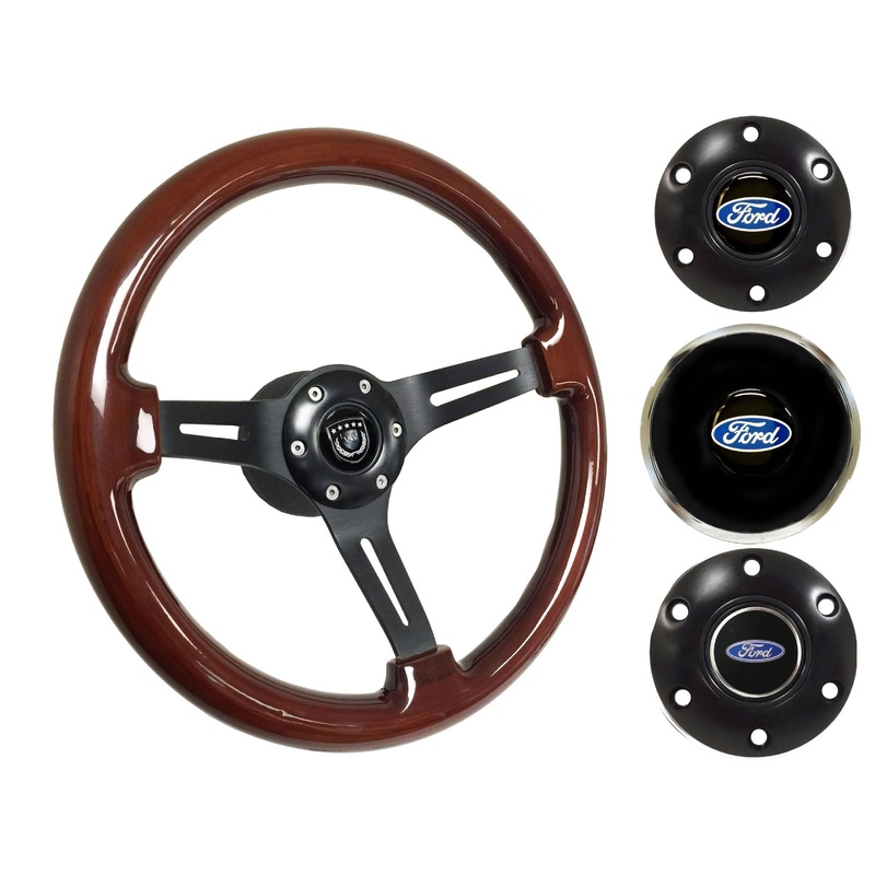 1970-79 Ford Ranchero Steering Wheel Kit | Walnut Wood | ST3027