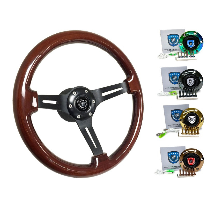 1999+ Volkswagen Golf Steering Wheel Kit | Walnut Wood | ST3027