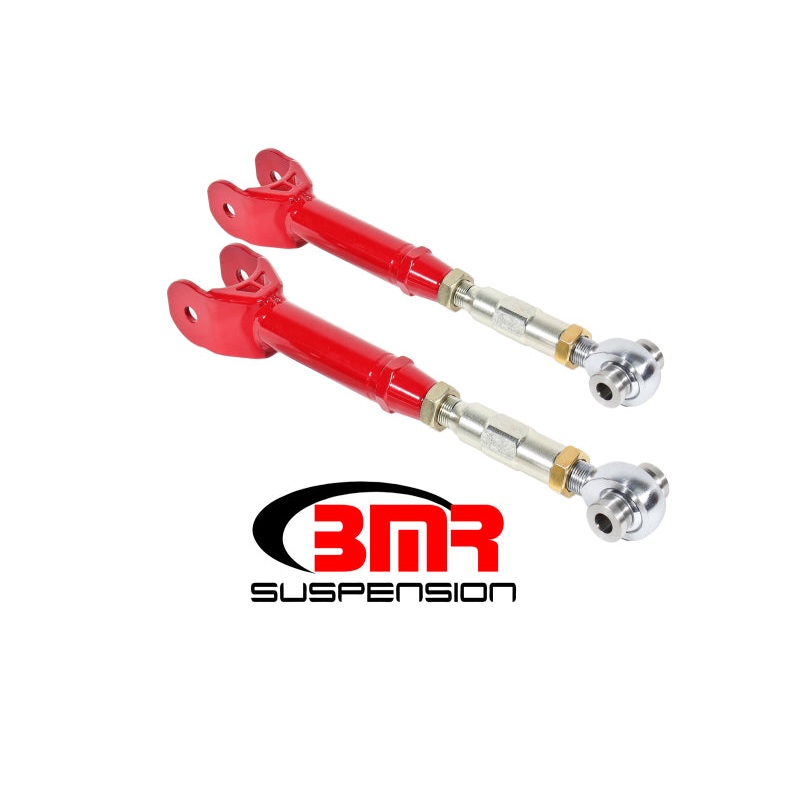 BMR 16-17 6th Gen Camaro Upper Control Arms On-Car Adj. Rod Ends (Polyurethane) – Red