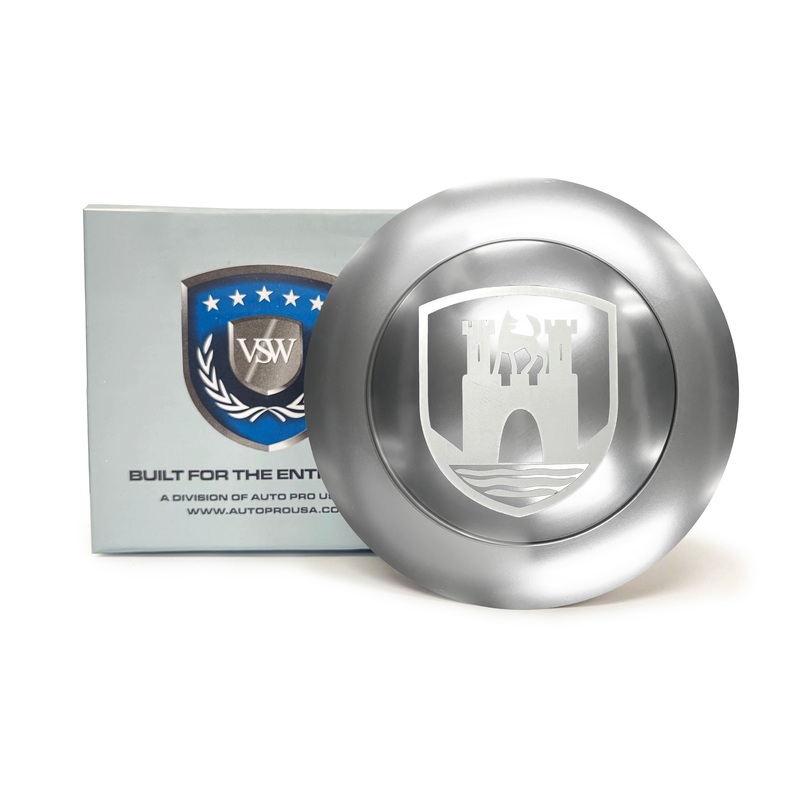 VSW S9 | Laser Etched Castle Emblem | Polished Horn Button | STB1016-41