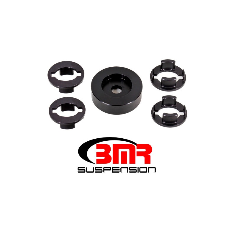 BMR 16-17 6th Gen Camaro Differential Lockout Bushing Kit (Aluminum) – Black