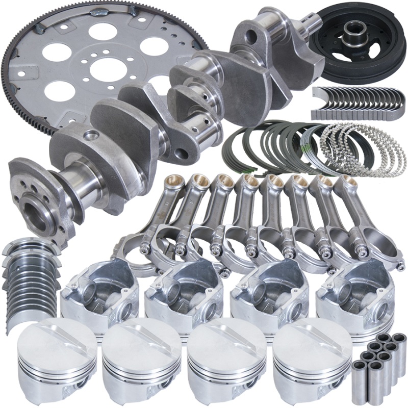 Eagle Chevrolet Small Block 5140 Steel I-Beam Balanced Rotating Assembly Kit