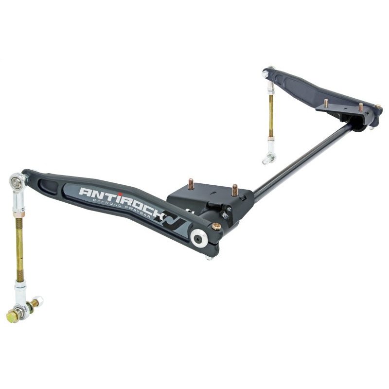 RockJock JL/JT Antirock Sway Bar Kit Front Forged Arms Steel Brackets Heavy 1in Bar