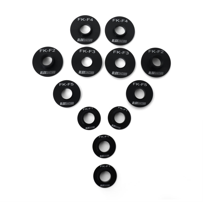 BLOX Racing 16-21 FK Civic – Front – 12 Pieces Subframe Hard Collar Kit