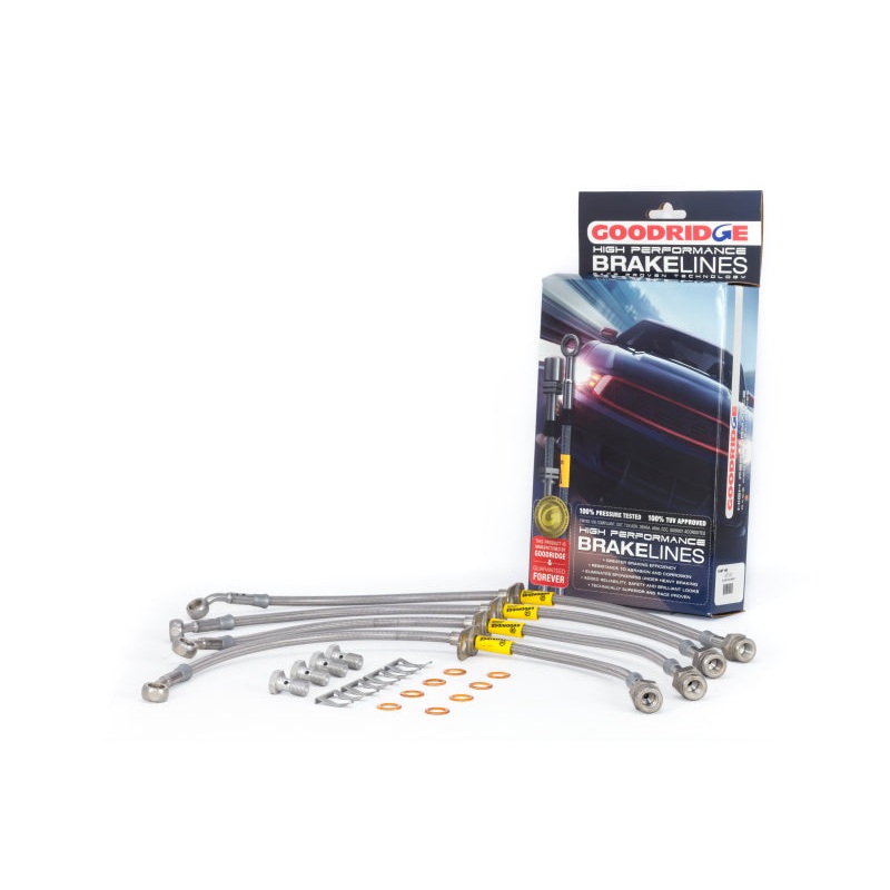 Goodridge 04-08 Acura TSX Stainless Steel Brake Line Kit