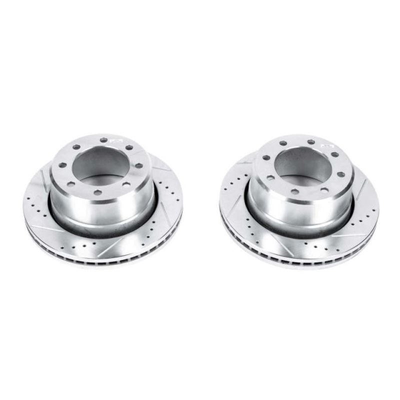 Power Stop 11-12 Ram 3500 Rear Drilled & Slotted Rotor – Pair