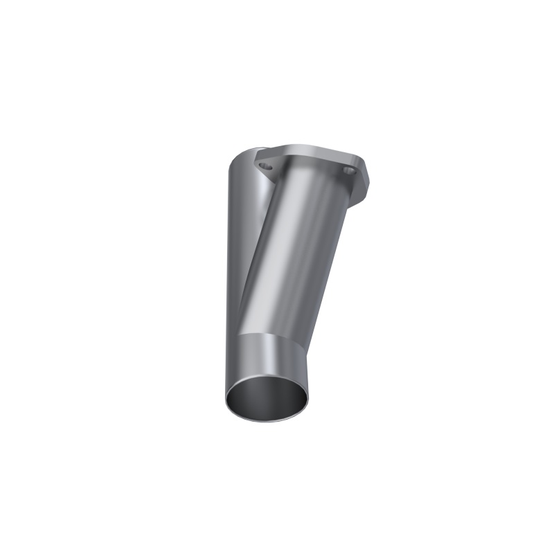 QTP 2.5in Weld-On QTEC Exhaust Cutout Y-Pipe