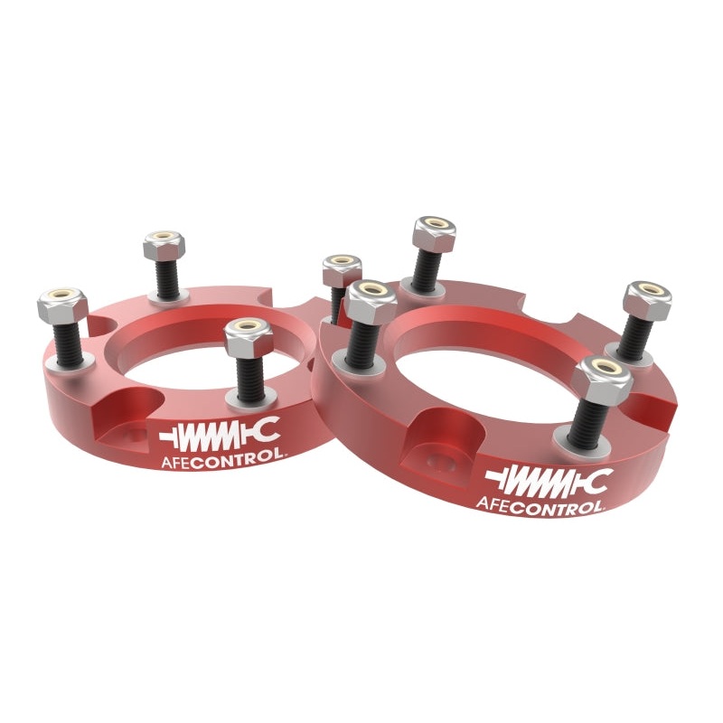 aFe 24-25 Toyota Tacoma CONTROL 1.5in Leveling Kit – Red