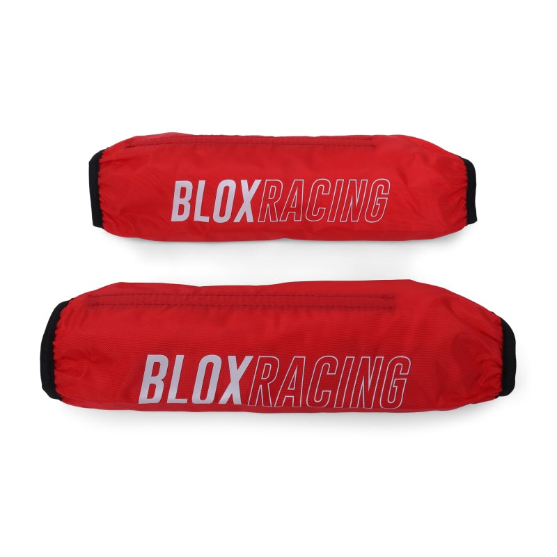 BLOX Racing Coilover Covers – Red (Pair)