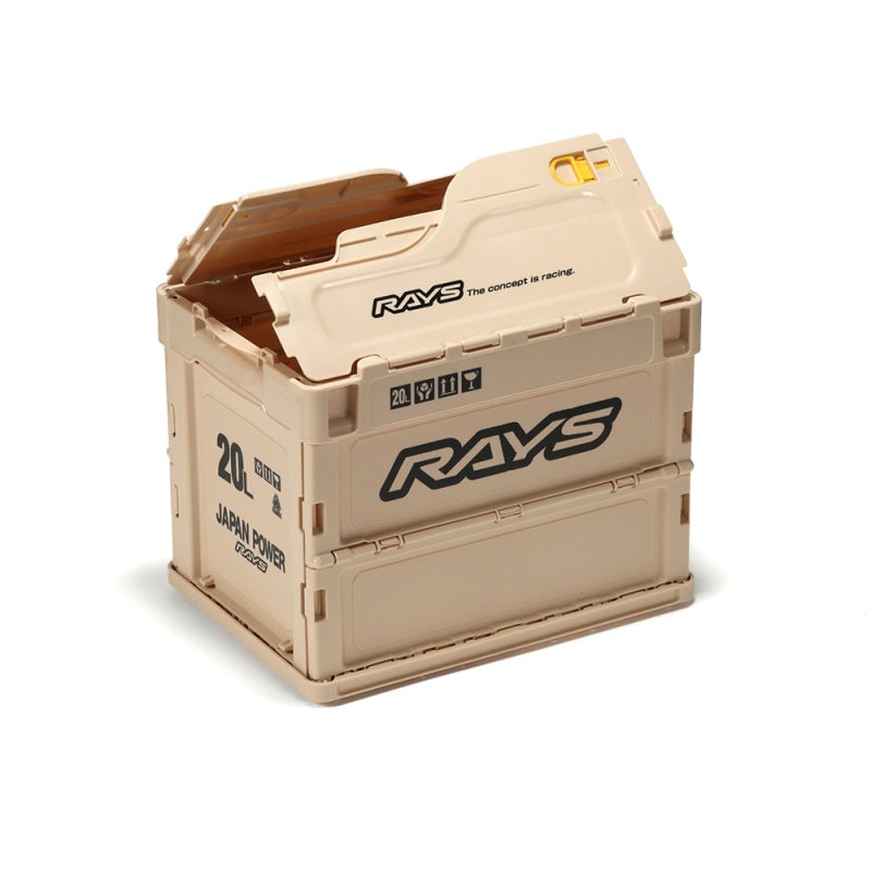 Rays Folding Container Box 23S 20L – Ivory