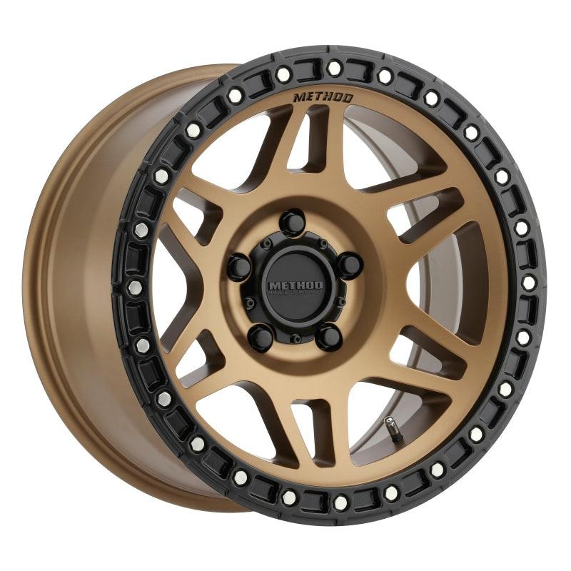 Method MR312 17×8.5 0mm Offset 5×150 110.5mm CB Method Bronze/Black Street Loc Wheel