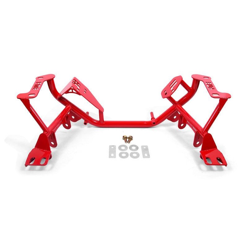 BMR 79-95 Ford Mustang K-Member Standard Version w/ Coilover Perches – Red