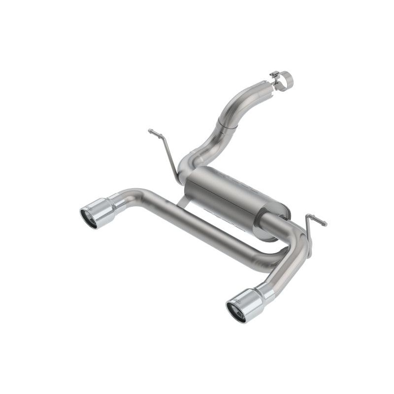 Borla 18-23 Jeep Wrangler JL/JLU 2.0L 4Cyl 2DR/4DR Axle Back Exhaust ATAK w/ 3.5in Tips