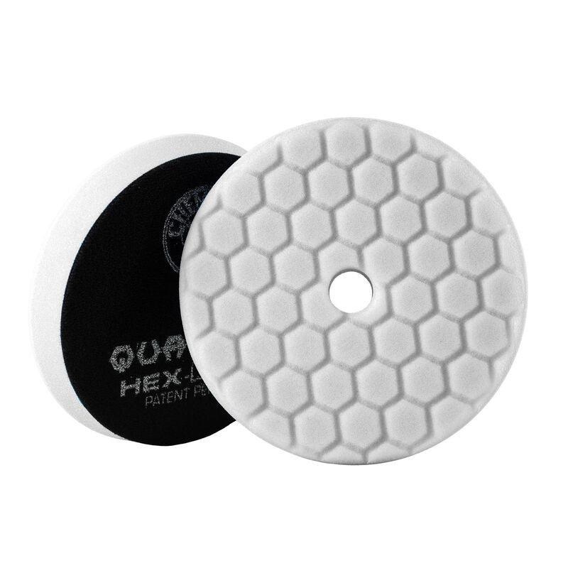 Chemical Guys Hex-Logic Quantum Light-Medium Polishing Pad – White – 5.5in (Comes in Case of 12 Units)