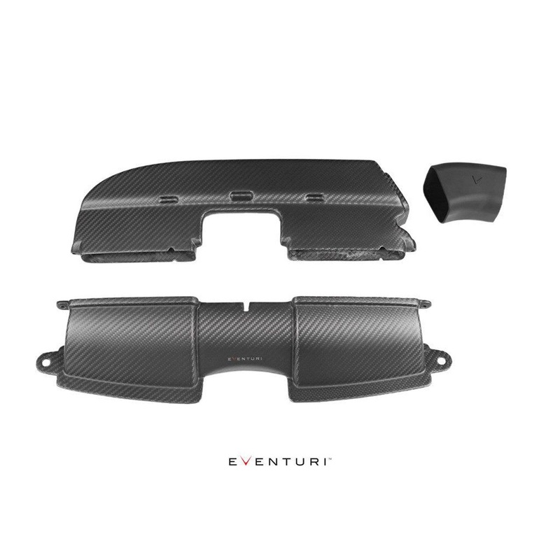 Eventuri – E9X M3 Carbon Duct Set – MATTE