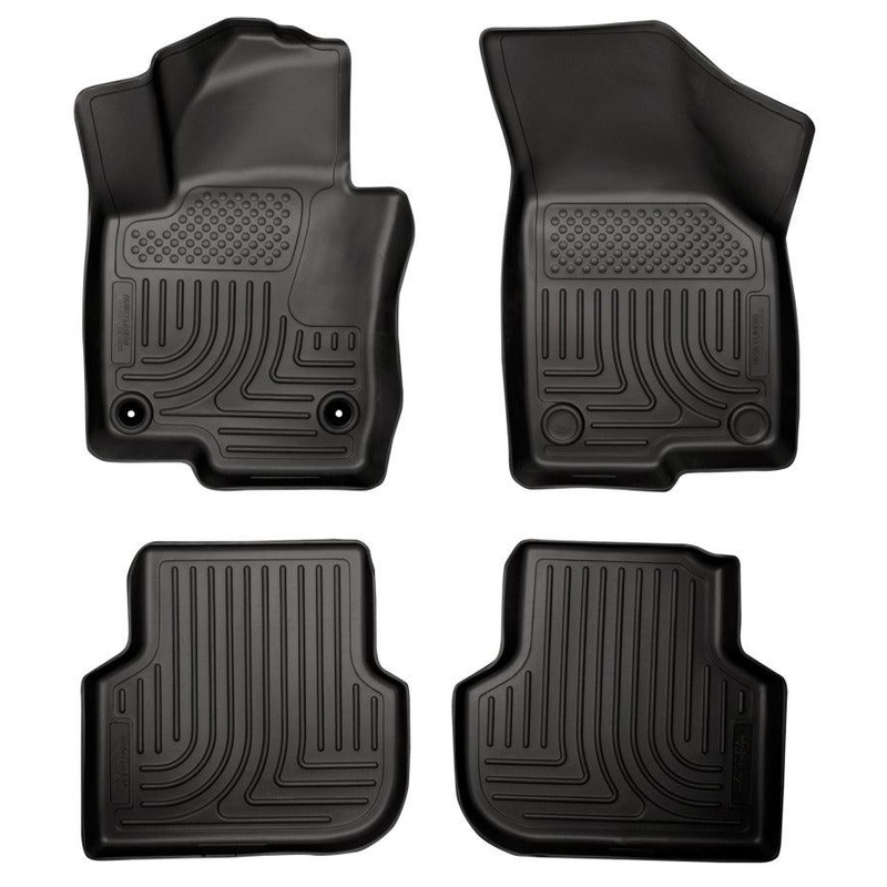 Husky Liners 2011 Volkswagen Jetta (Sedan) WeatherBeater Combo Black Floor Liners