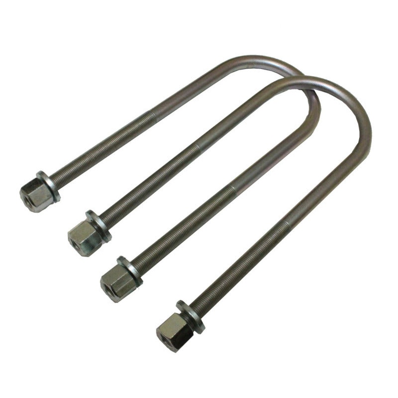MaxTrac 98-09 Ford Ranger 2WD Rear U-Bolts for 1in/3in Lift Blocks – 10.75in x 3.00in x 1/2in