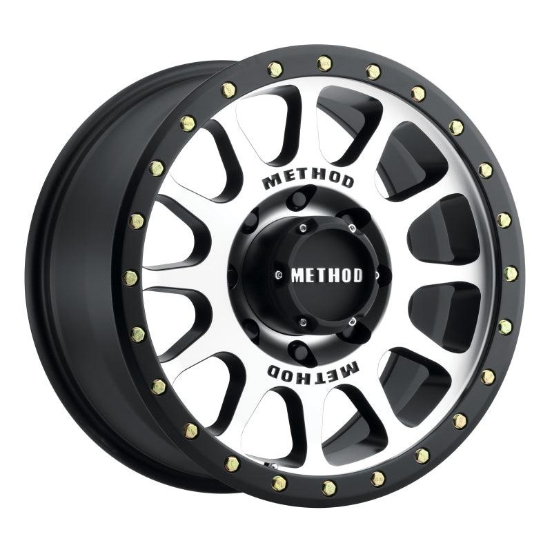 Method MR305 NV 17×8.5 0mm Offset 8×170 130.81mm CB Machined/Black Street Loc Wheel