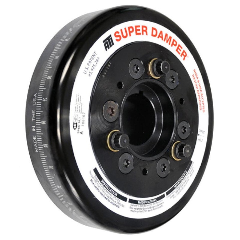 ATI Damper – 7.07in – Alum – 6 Grv – Toyota Supra – 94-98 – JZ80 – 5.88 Drive – 2RG – OEM Belt Size