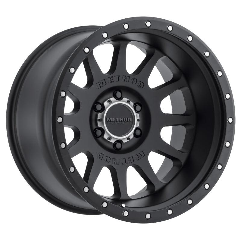 Method MR605 NV 20×9 -12mm Offset 6×135 87mm CB Matte Black Wheel