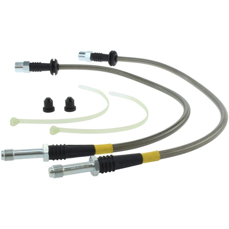 StopTech 94-98 VW Golf Front Stainless Steel Brake Line Kit