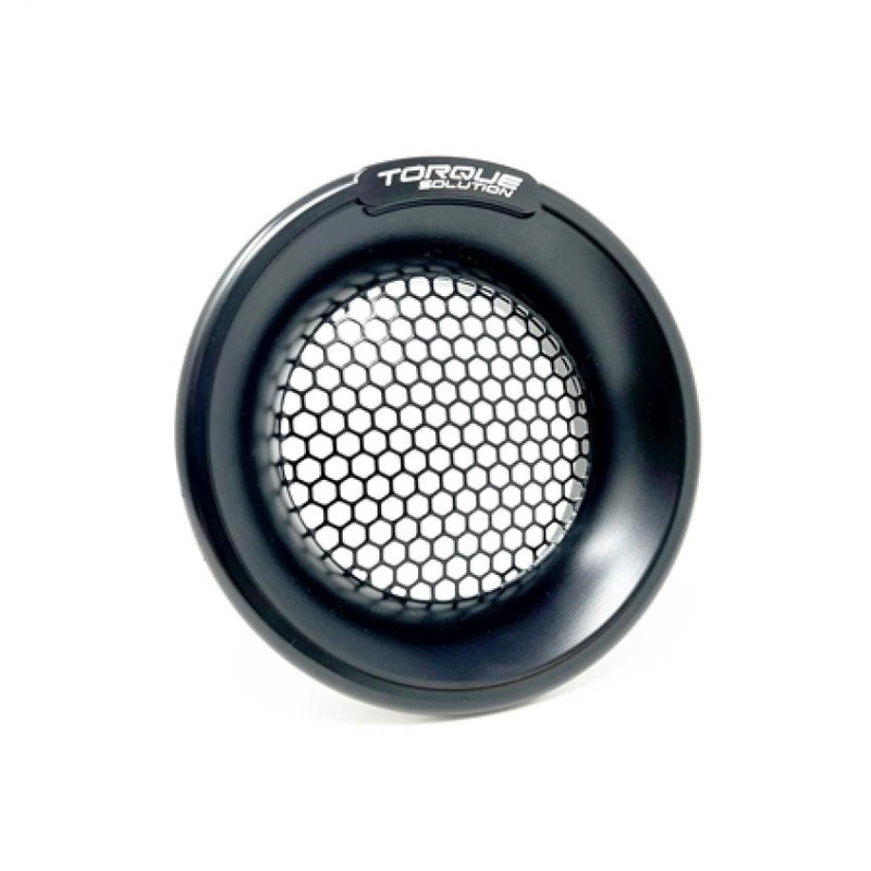 Torque Solution Billet Turbo Velocity Stack Shield For 4in Inlet – Black
