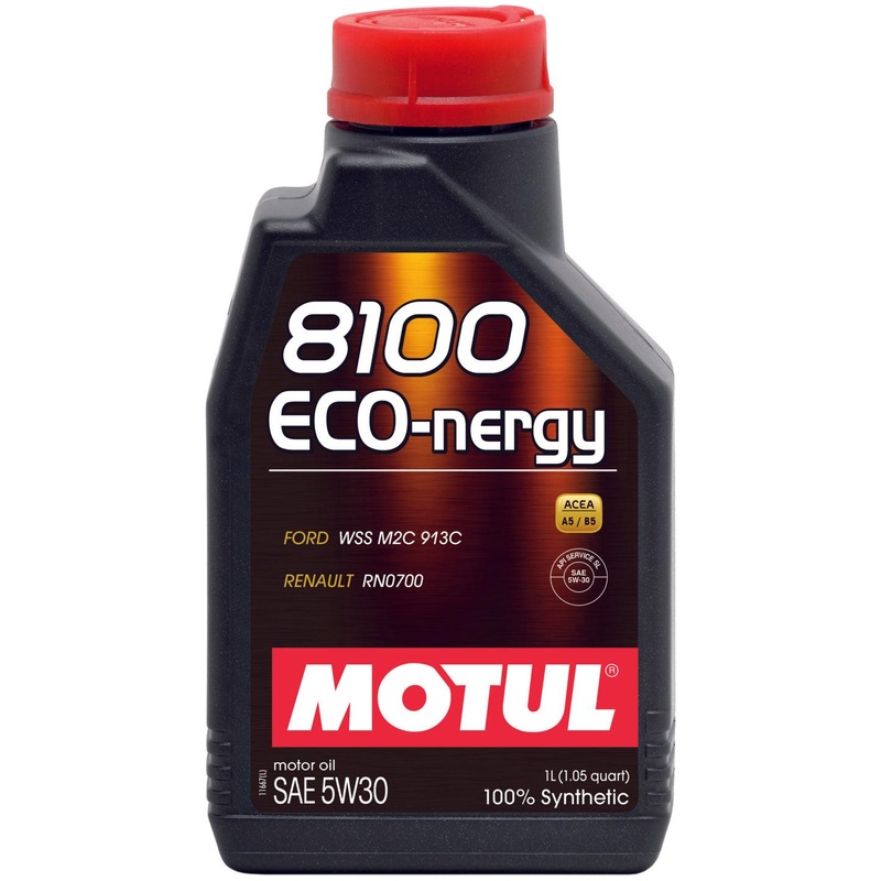 Motul 1L Synthetic Engine Oil 8100 5W30 ECO-NERGY – Ford 913C
