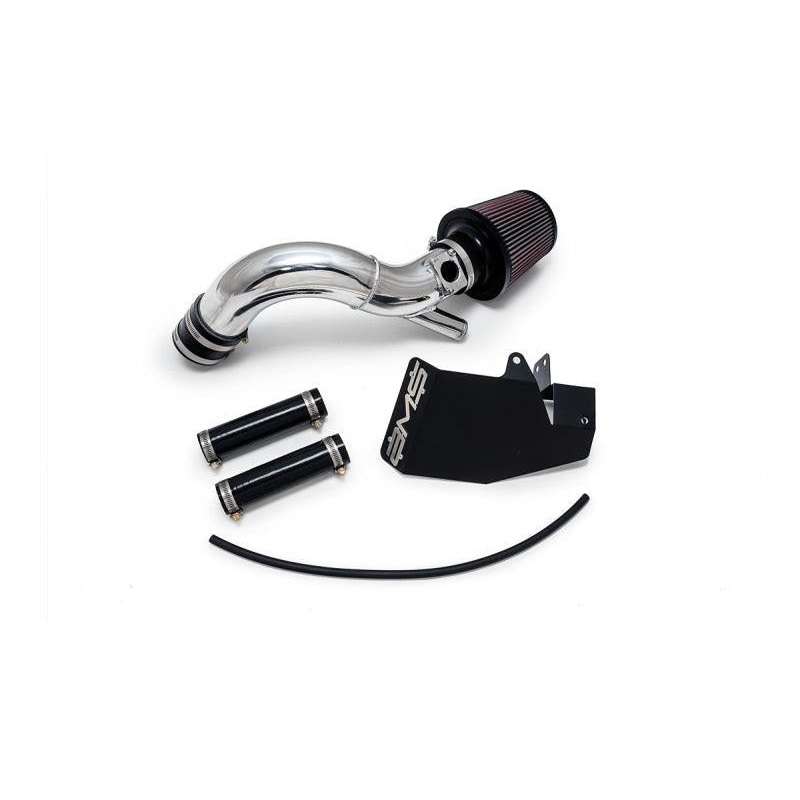 AMS Performance 08-15 Mitsubishi EVO X Replacement Intake Pipe w/MAF Housing & Bungs – Black