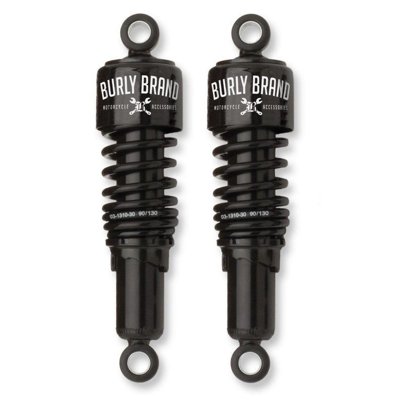 Burly Brand FLH Shocks – Black