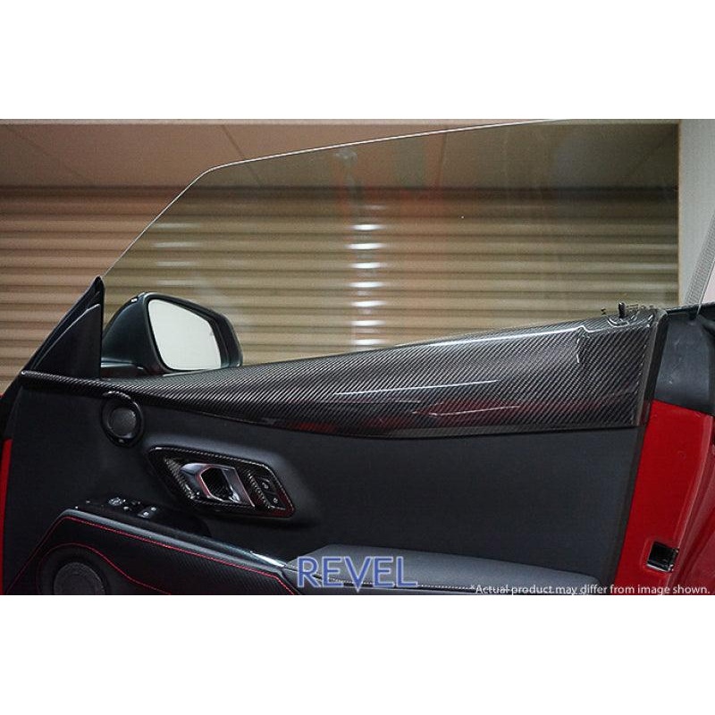 Revel GT Dry Carbon Door Trim Cover 2020 Toyota GR Supra – 2 Pieces