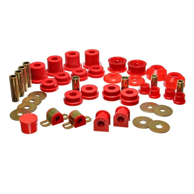 Energy Suspension 05-07 Scion tC Red Hyper-Flex Master Bushing Set