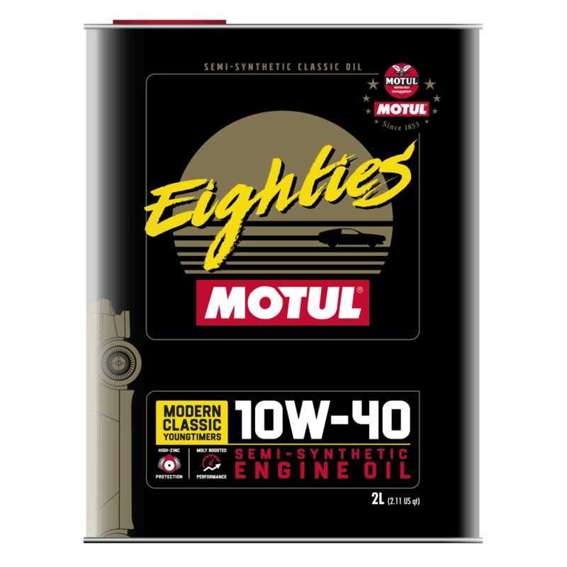 Motul 10W40 Classic Eighties Oil – 10x2L