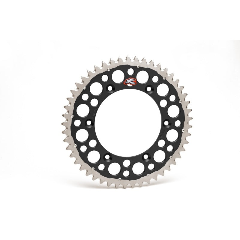 Renthal 84-24 Honda CR 125R/250R/500R/CRF 450L/RL/RX/X/250R Rear Twinring – Black 520-51P Teeth