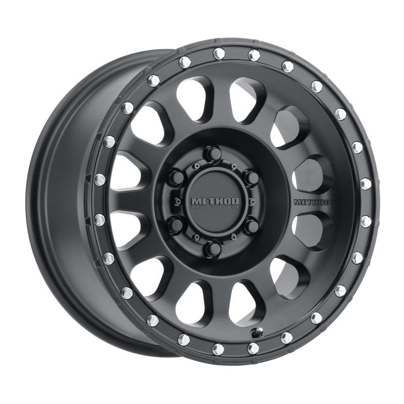 Method MR315 17×8.5 0mm Offset 6×5.5 106.25mm CB Matte Black Wheel