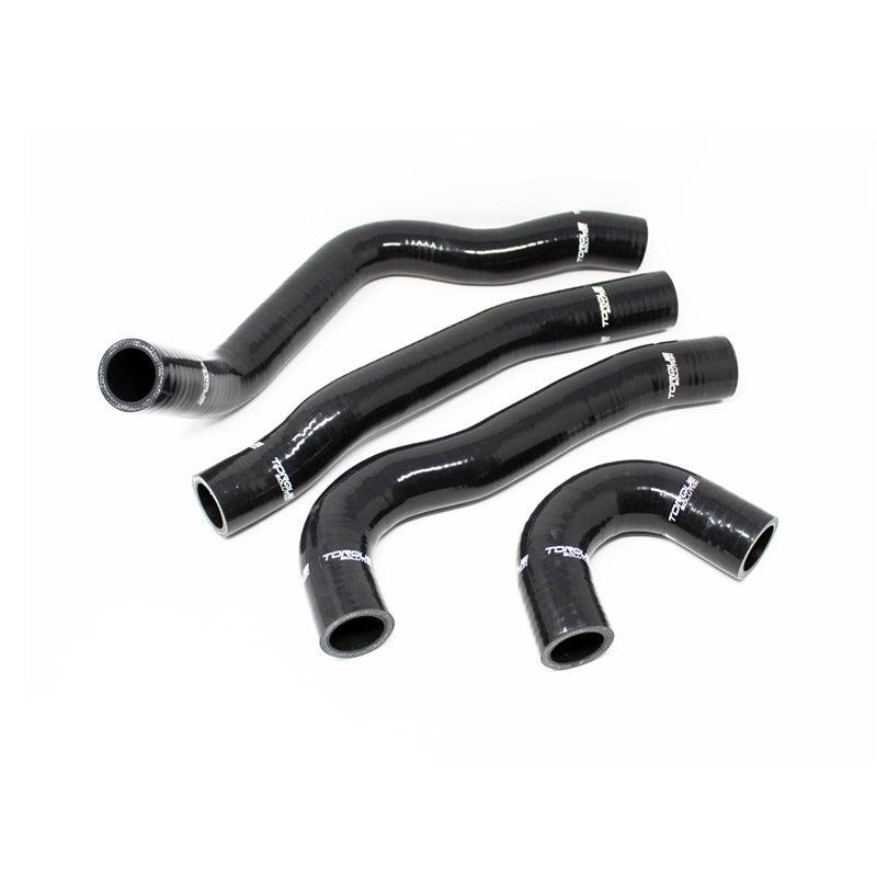 Torque Solution 08-15 Mitsubishi Evolution X Silicone Radiator Hose Kit – Black