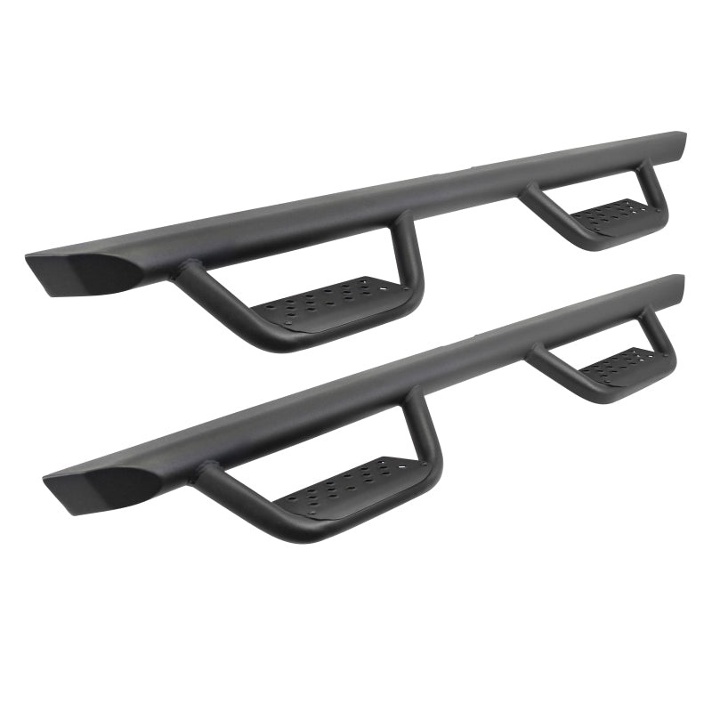 Go Rhino Dominator Xtreme D2 Side Steps 80in. Cab Length – Tex. Blk (No Drill/Mounting Brkt Req.)