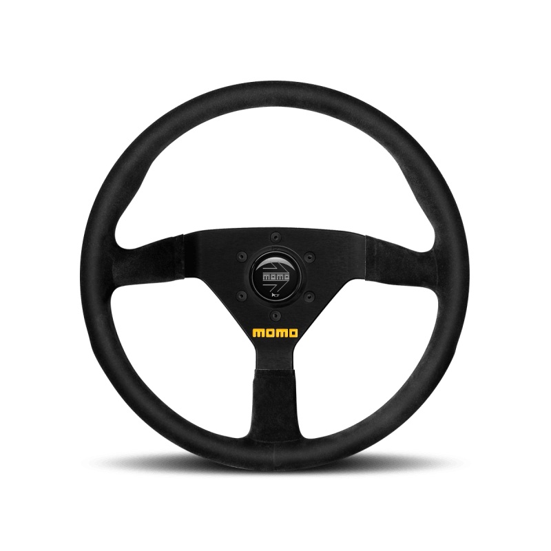 Momo MOD78 Steering Wheel 320 mm – Black Leather/Black Spokes