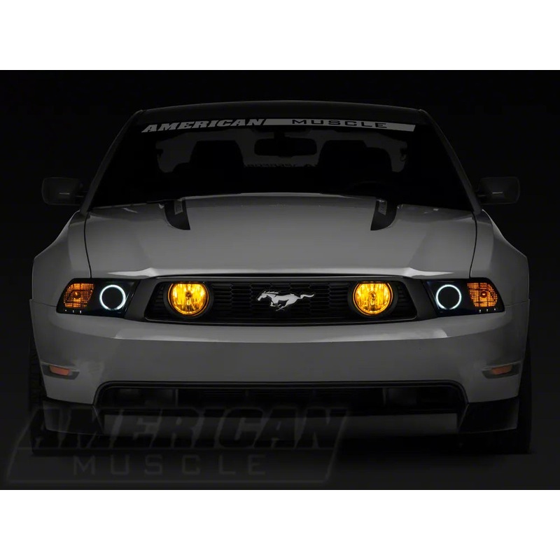 Raxiom 05-12 Ford Mustang GT Fog Lights Yellow