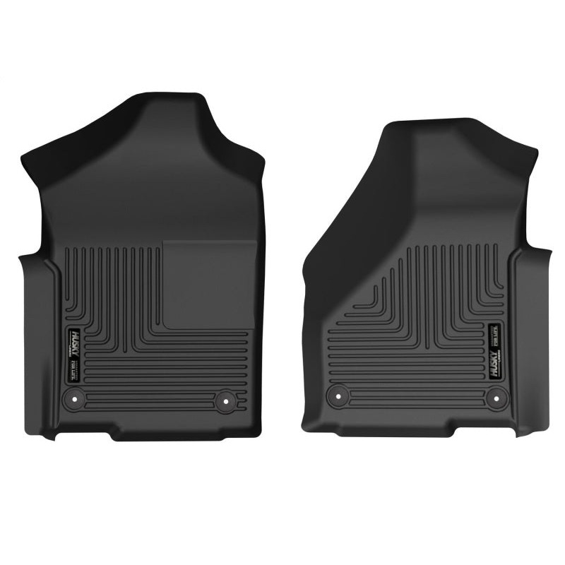 Husky Liners 19-22 Ram 2500/3500 Standard Cab Vinyl X-Act Contour Front Black Floor Liner