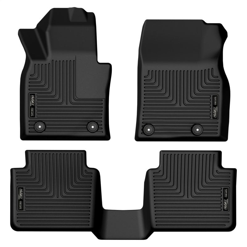 Husky Liners 2023 Mazda CX-50 Weatherbeater Front & 2nd Seat Floor Liners – Black