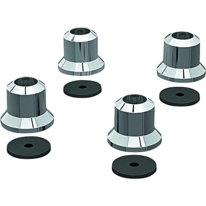 Kuryakyn Luggage Rack Risers 01-22 Honda GL1800 Chrome