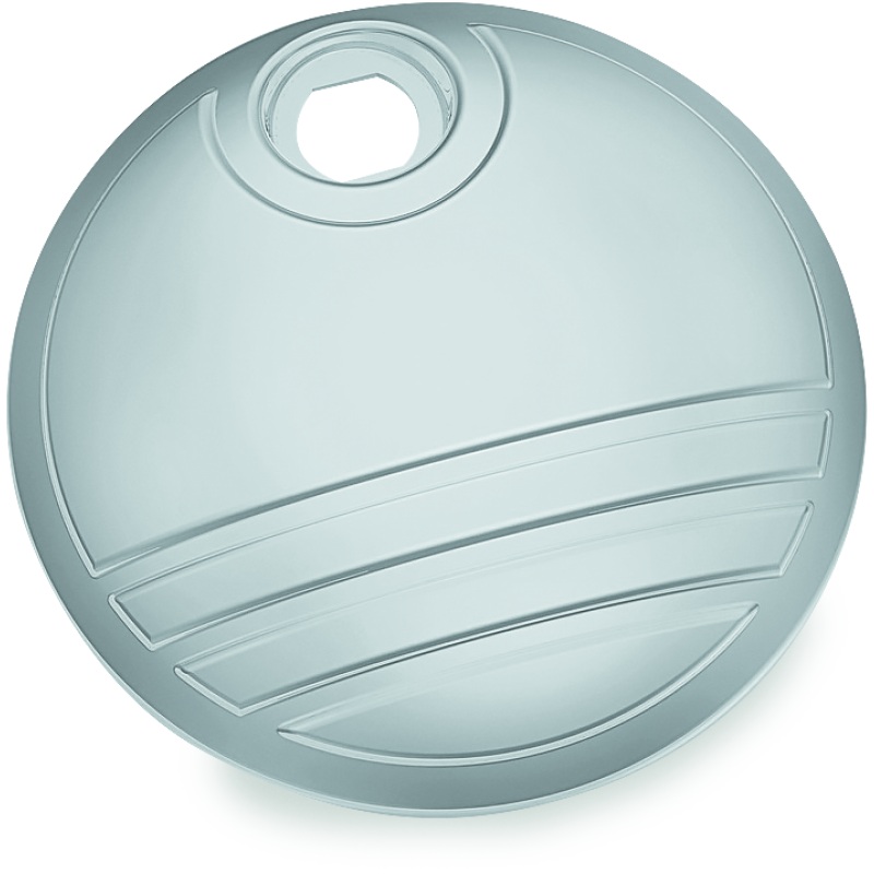 Kuryakyn Tri-Line Fuel Door Chrome