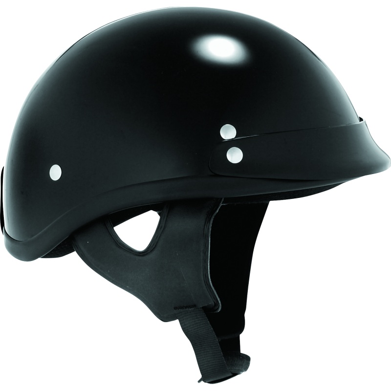 Skid Lids Traditional Helmet Black – Large