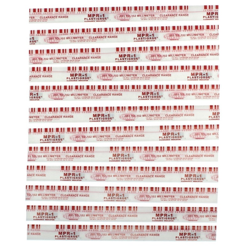 Clevite Plastigage Red Plastigage – 12 Pack