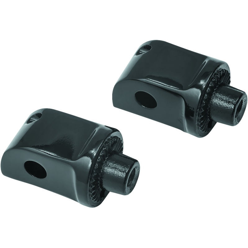 Kuryakyn Splined Adapter Kawasaki & Yamaha Gloss Black