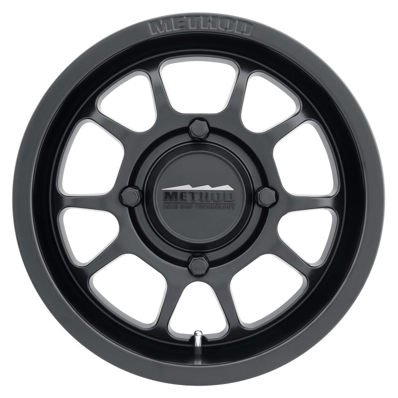 Method MR409 Bead Grip 15×10 / 5+5/0mm Offset / 4×136 / 106.25mm CB Matte Black Wheel